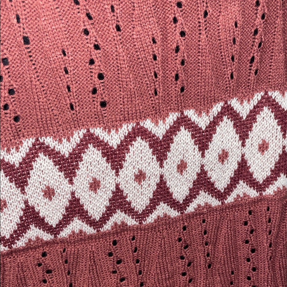 BloomChic Patterned Cardigan - Picture 7 of 11